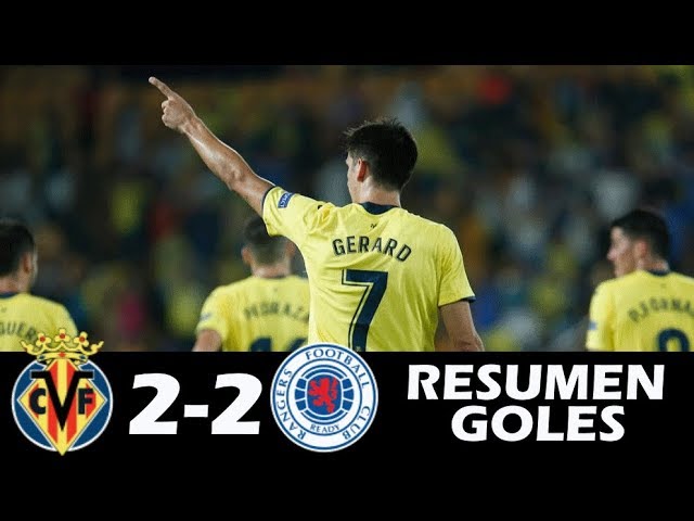 Villarreal 2-2 Rangers – 21/9/18 – highlights
