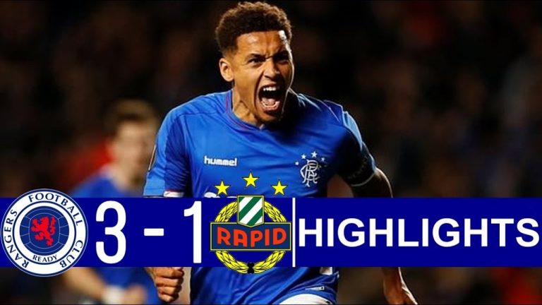 Rangers 3-1 Rapid Wien – 5/10/18 – Highlights