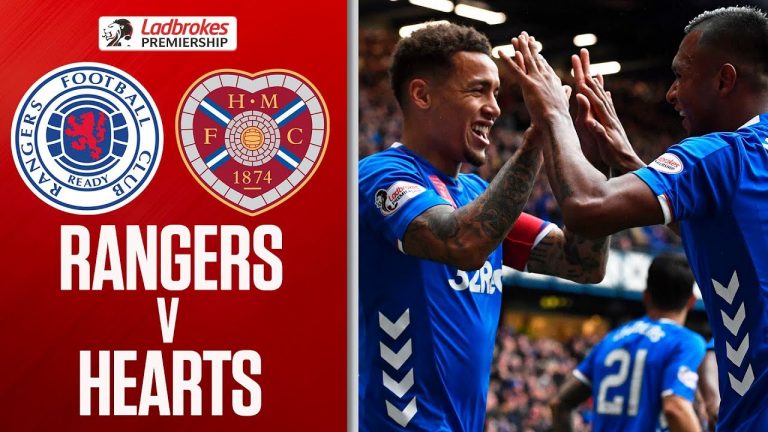 Rangers 3-1 Hearts Highlights 08/10/2018